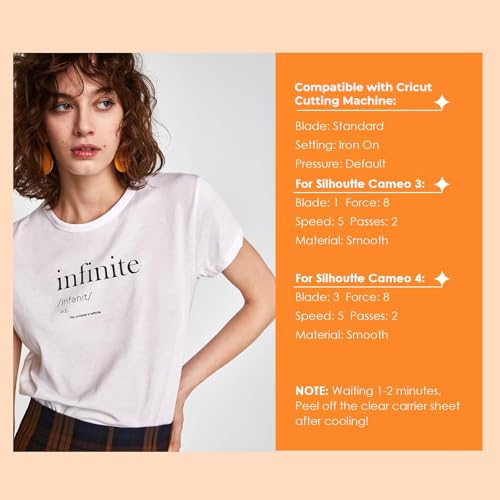 Image of HTVRONT HTV Vinyl Rolls Red Black and White Heat Transfer Vinyl - 12 inch x 20ft HTV for Shirts, Iron on Vinyl for All Cutting Machines - Easy to Cut & Weed for DIY Heat Transfer Design