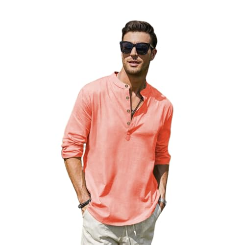 Image of Vida Loca Men Full Sleeve Solid Cotton Blend Straight Slim Fit Kurta Shirt for Men's.