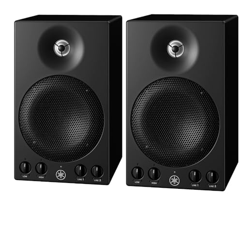 YAMAHA MSP3　2台セット　XLRプラグ付き YAMAHA MSP3A ペア TRS-XLRケーブルセット おすすめ モニター