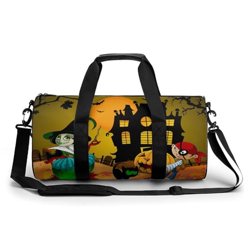 Duffel bag Halloween 45cm : finis les vêtements froissés en voyage