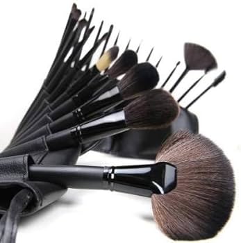 INSIST PRO USE BRUSH SET ブラック Professional 24 Pcs Makeup Brush Set | Premium Synthetic