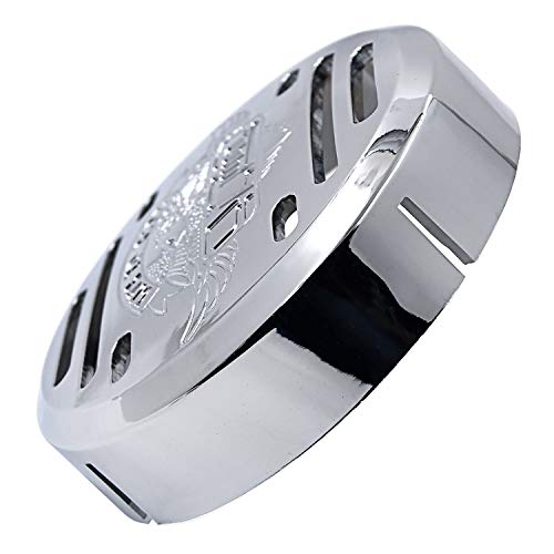 Httmt Mt246-004-Cd Chrome Horn Cover Compatible With Kawasaki Vulcan 800 V-Star 650 1100 Classic Silverado #TOP5