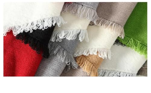 Mens Crew Neck Thickened Sweater Patchwork Fringes Loose Knit Sweaters Jumpers3