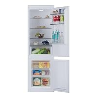 Hoover H-Fridge 300 Integrated Fridge Freezer, E Rated, Static Cooling, 250L Total Capacity, White, 54x54.5x177 cm - HOBBML18EK