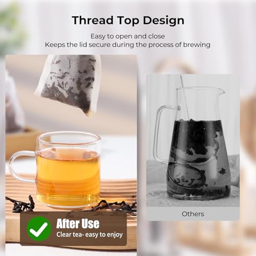 Shelling Home Disposable Tea Bags for Loose Leaf Tea