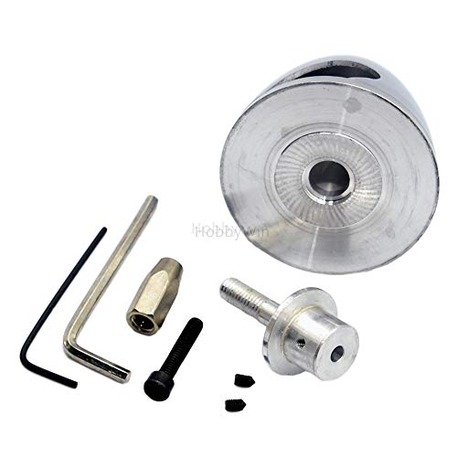 2 Bladed Aluminum Spinner 2in /51mm for 5mm Shaft Motor Electric RC Model Airplanes