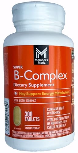 Members Mark Super B-Complex Dietary Supplement (300 Count) Members Mark Super B-Complex Dietary Supplement (300 Count)