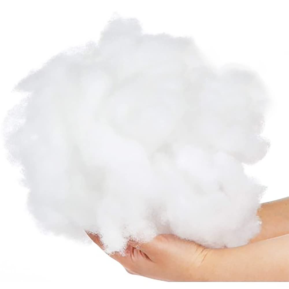 3kg Hollowfibre Filling for Toy Stuffing - Soft Filling for Knitted Toys, Crochet & Crafts, Teddy Bears, Pillows & Cushion Covers - High Grade White Virgin Polyester