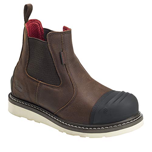 FSI FOOTWEAR SPECIALTIES INTERNATIONAL Men's A7505 6" Leather Nanofiber Comp Toe Eh Romeo Safety Wedge Industrial Boot2