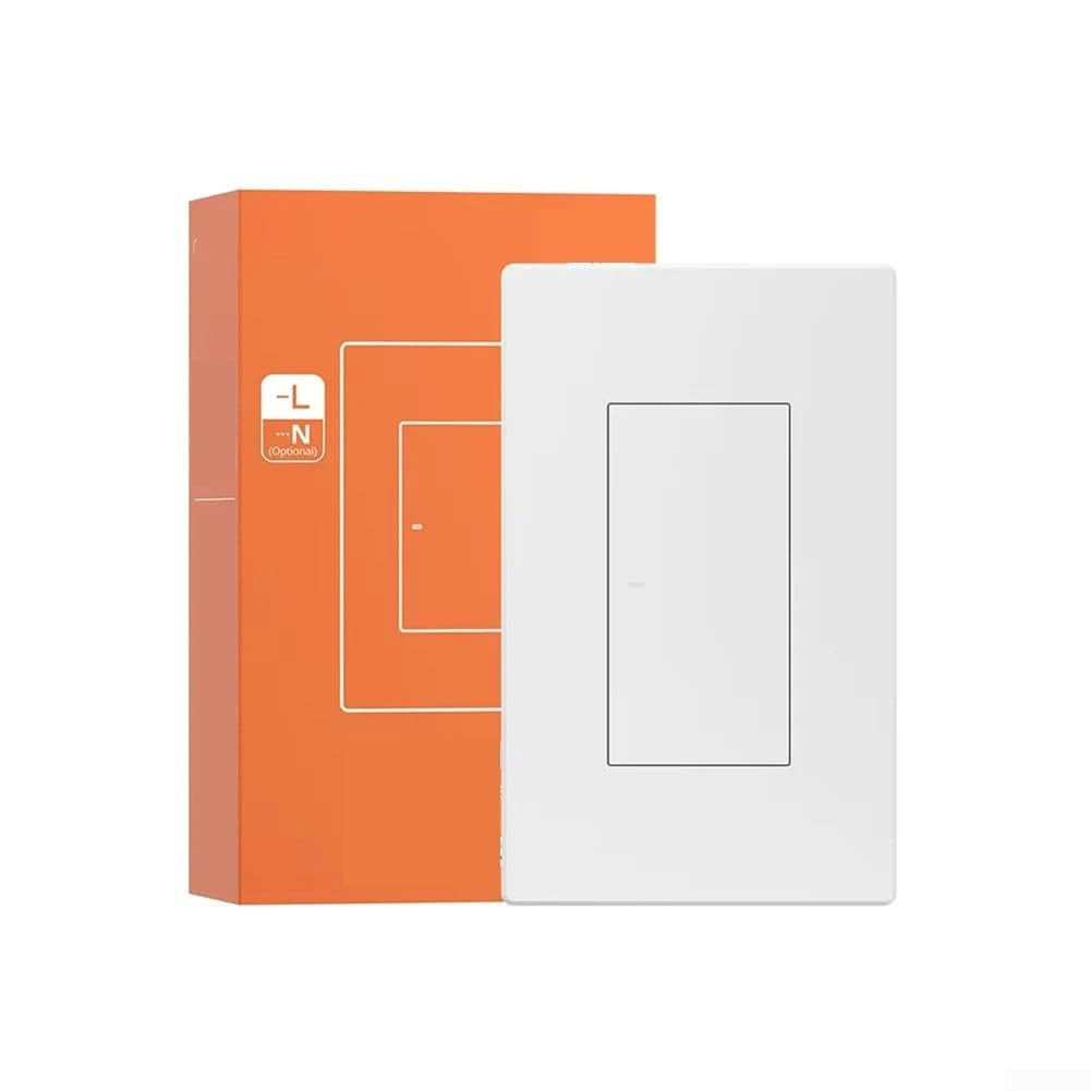 Pour interrupteur intelligent Zigbee 1 voie sans conducteur neutre pour