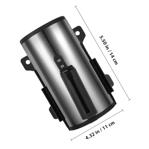 Barrière rétractable de 5 mètres murale plastique verte