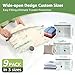 Vacuum Bags for Travel with Rechargeable air Pump, 3 Sizes Vacuum Seal Bags for Clothing, Space-Saving Compression Storage Bags for Travel & Closet Organization (9)