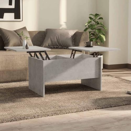 Table basse relevable gain de place avec grand coffre - 3