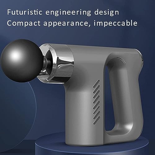 Image of MORTON DAVIES Massage Gun | Body Massager for Pain Relief | Massage Gun for Back Leg & Full Body | 4 Specialized Heads For Full Body Pain Relief (BLACK)