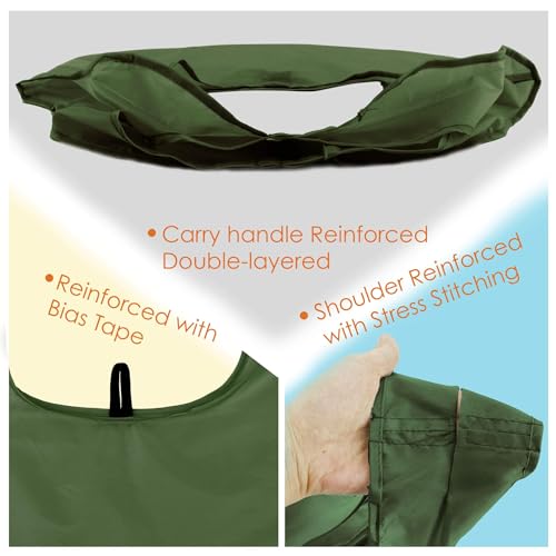 Image of BeeGreen Rolled Up Grocery Bags Reusable Shopping Bags Foldable for Groceries