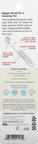 Radius, Toothbrush Totz Plus Extra Soft, 1 Count