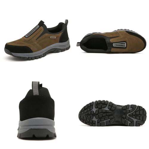 Enjerr Orthopedic Shoes, Anthoern Outdoor Casual Non-Slip Comfy Arch Support Walking Shoes, Slip-On Walking Sneakers4