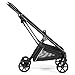 Peg Perego Primo Viaggio Lounge on Wheels - Includes Vivace Chassis and Primo Viaggio Lounge Reclining Infant Car Seat - Made in Italy - True Black