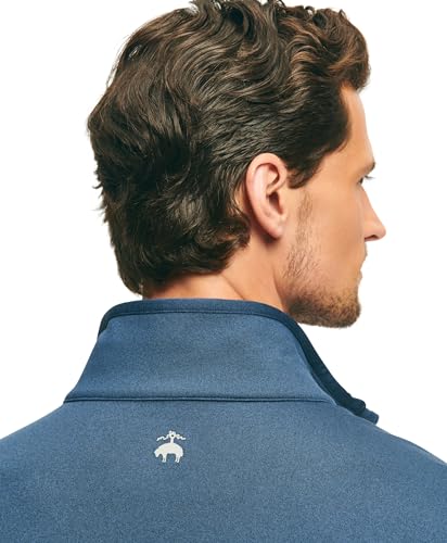 Brooks Brothers Men's Performance Stretch Long Sleeve Golf Half-Zip Sweater3