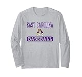 East Carolina Pirates Baseball Logo Officially Licensed Long Sleeve T-Shirt