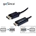 gofanco DP to HDMI, Gold Plated 10 Feet DisplayPort to HDMI Cable Adapter for DisplayPort-Equipped Systems to Connect to HDMI HDTVs or Monitors (DPHDMI10F)