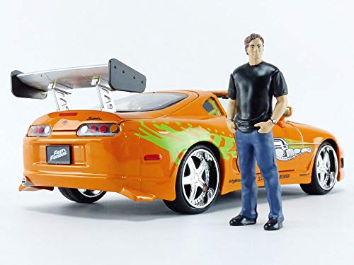 Jada JA30738 El Rápido Y El Furioso 1:24 1994 Toyota Supra MK IV con Brian O'Conner Figura