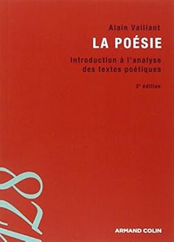 Paperback La poésie: Initiation à l'analyse des textes poétiques [French] Book