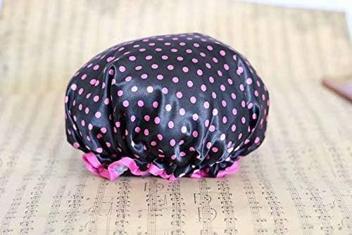 LinZhe Clear Spa Hair Salon Home Shower Bathing Elastic Caps