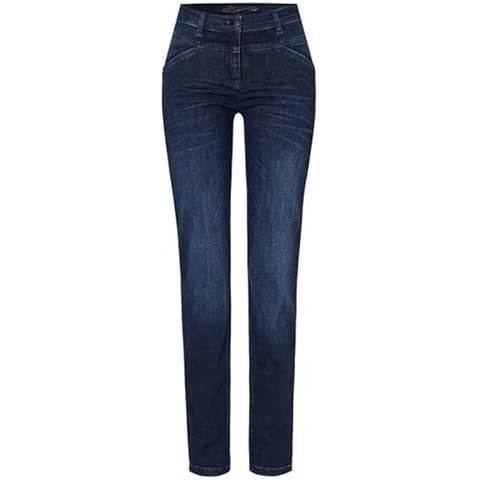 TONI Vaqueros ajustados «Perfect Shape» con remaches, Azul oscuro Cover