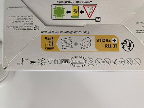 Sterile Einweg-Nadeln 31G (0,25 mm x 6 mm) - 100 Stück Mit Schutzfolie Für Labor, Industrie, Kosmetik, Lebensmittelherstellung, Epoxidharz, Parfüm, Schmierstoffe, Dichtstoffe