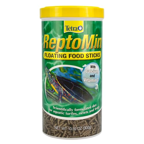 Tetra ReptoMin Floating Food Sticks, Food for Aquatic Turtles, Newts and Frogs, 10.59 oz (Pack of 1)