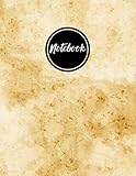  Marble Notebook: Journal, Composition Book, 130 pages, Lined, 8.5x11\