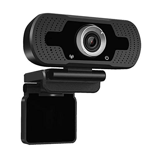 Webcam with Microphone,1080p HD Webcam Streaming Computer Web Camera USB Cable for PC