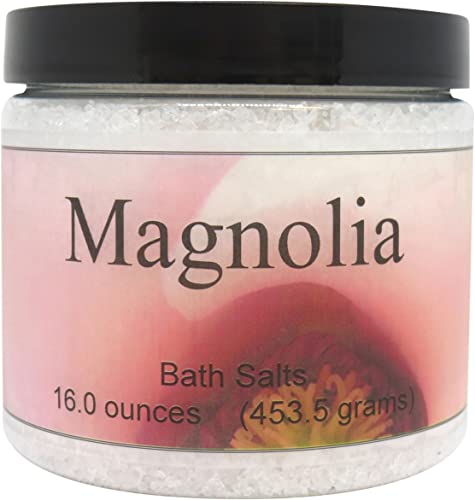 Magnolia Bath Salts by Eclectic Lady, 16 ounces