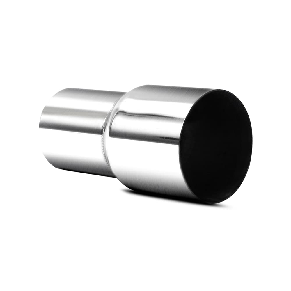 ApeixotoUniversal 2.5" ID to 3" ID Exhaust Pipe Adapter Component Reducer 6"" Length Stainless Steel