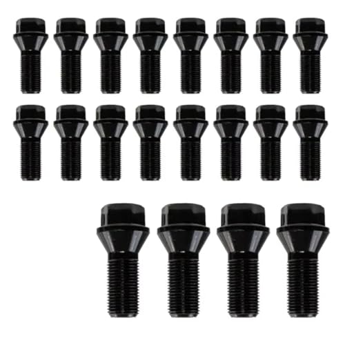 Tornillos para ruedas de coche tuercas de acero 36136781151 compatibles con X3 X5 E70 F20 F25