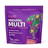 Root'd Prenatal Multivitamin Powder - 25 Vitamins & Minerals with 3X Electrolytes, Folate, Iron, D3 for Mom & Baby, 7 Superfoods & Probiotics, Sugar-Free Vitamins & Hydration | 24 Packets