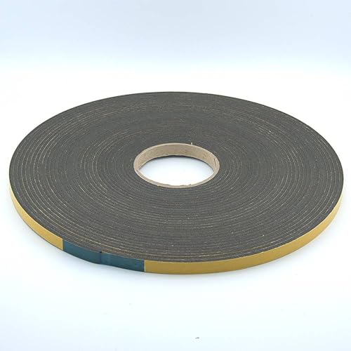 Double Sided Tape 12mm x 4mm x 20m – Strong Foam Adhesive Glazing Tape for Windows, Doors & UPVC Frames, Weather Resistant Security Sealing Tape for Glazing Units