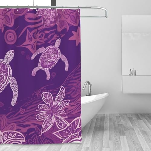 Rideau de douche imperméable anti-éclaboussures 12 crochets - 7