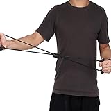 aqxreight 2pcs Chest Expander Rope Fitness Exercise Elastic Bands Deformation Anti SLI Chest Expander RopeYoga RopeYoga RopeFitness RopeExercise Elastic Bands