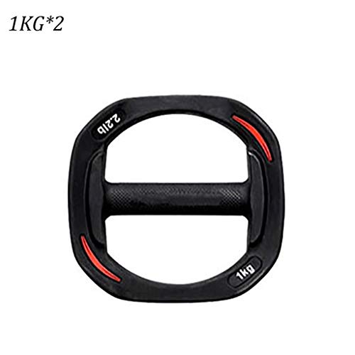 Pesas de Disco Discos de Pesas para Musculación Conjunto de 2 placas de planchas con barra 2LB / 11 libras / 22 libras (Elija Set) Olímpico fraccionales placas de peso placas Diseñado for Barbells for
