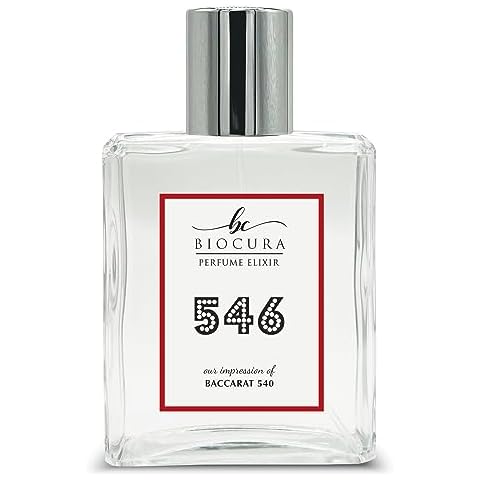 BIOCURA Baccarat 546 Perfume Spray 3.4Fl OZ / 100ml Cover