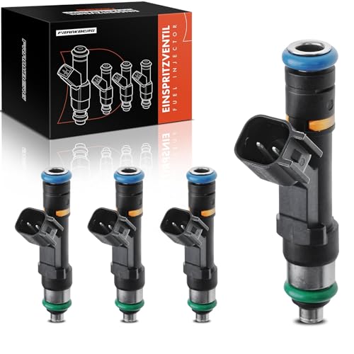 Frankberg Lot de 4 injecteurs de valve d'injection compatibles avec 3 BK BL 5 CR19 CW 6 G-G GH G-Y MX-5 III NC 1.8L-2.3L essence 2002-2015 0280158103
