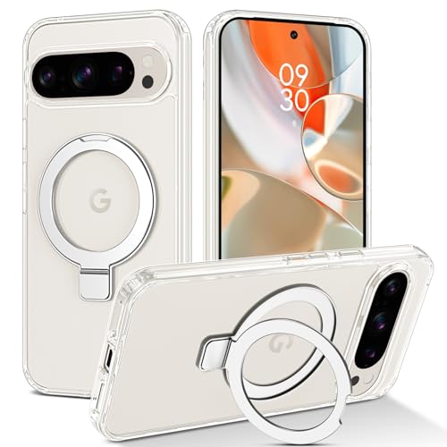 Coque transparente Google Pixel 9 Pro fine antichoc compatible MagSafe
