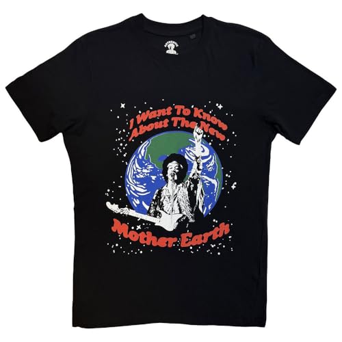 T-shirt Jimi Hendrix Earth Day idéal pour vos festivals et sorties rock