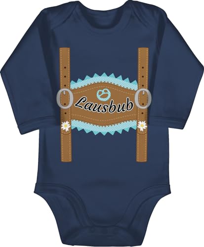 Baby Body langarm Mädchen Junge - Kompatibel mit Oktoberfest Outfit -...