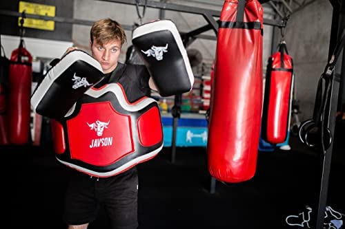 image for Thai Shield Synthetic Leather 1 Unit Curved Shape Kick Training Pad, M