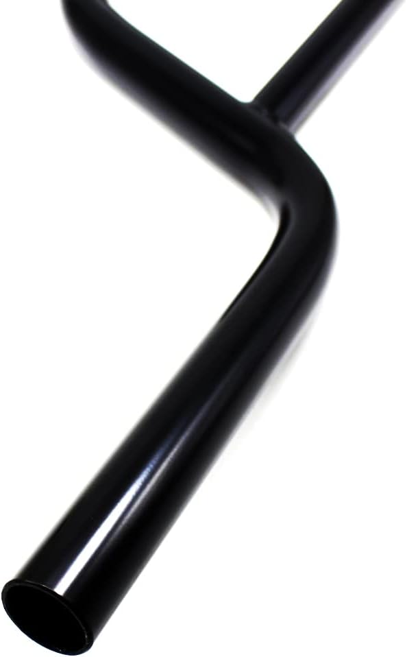 BMX Handlebar Swallow Shaped High-Carbon Steel 585mm 22.2mm Handle Bar Bicycle Parts Bike Accessories,Black, (WS01-CBBK-A) : Sports & Outdoors