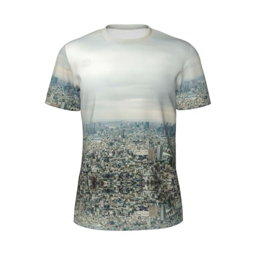 T-shirt Tokyo en maille homme manches courtes col rond tricot Bird Eye