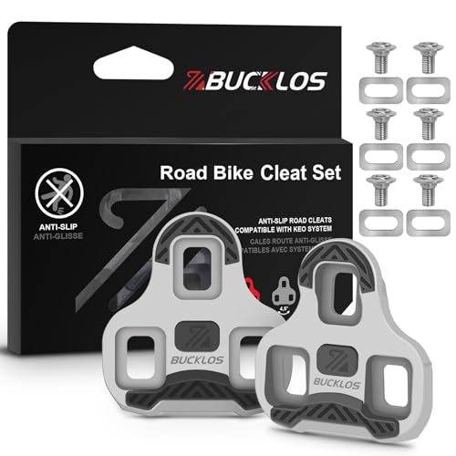 BUCKLOS KEO Cleats for Road Bike Cycling Shoes...